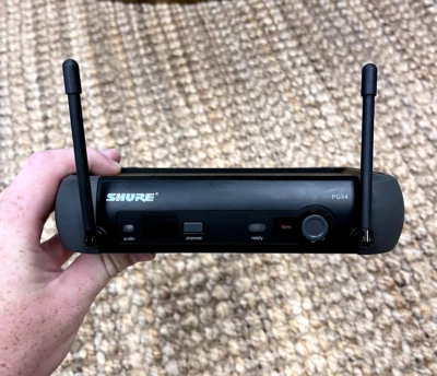 Shure PGX4 Wireless Microphone Receiver - Black - Image 1 of 4
