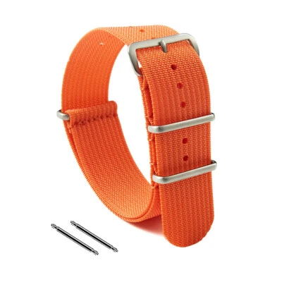 Nueva correa de reloj de nailon de lona envolvente de alta calidad para hombre 18 mm 20 mm 22 mm Foto 1 de 3