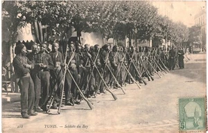 CPA Carte postale Tunisie Tunis Soldats du Bey 1907 VM74181ok - Picture 1 of 2