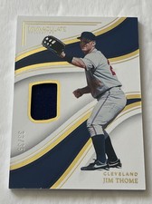 2023 Immaculate Jim Thome Relic Patch /35