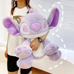 Disney Purple Stitch Kawaii Plush Toy Baby Doll Girl's Birthday Valentine's Gift - Picture 1 of 6