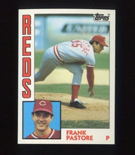 1984 TOPPS TIFFANY #87 FRANK PASTORE CINCINNATI REDS