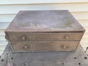 Vintage Carter Carburetor Genuine Parts Display Cabinet Gas Oil Advertising - Picture 1 of 6