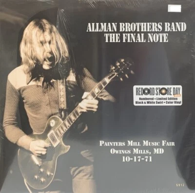 Allman Brothers Band - The Final Note 2 x LP VINYL RECORD STORE DAY NEW RSD 2021 - Image 1 of 2