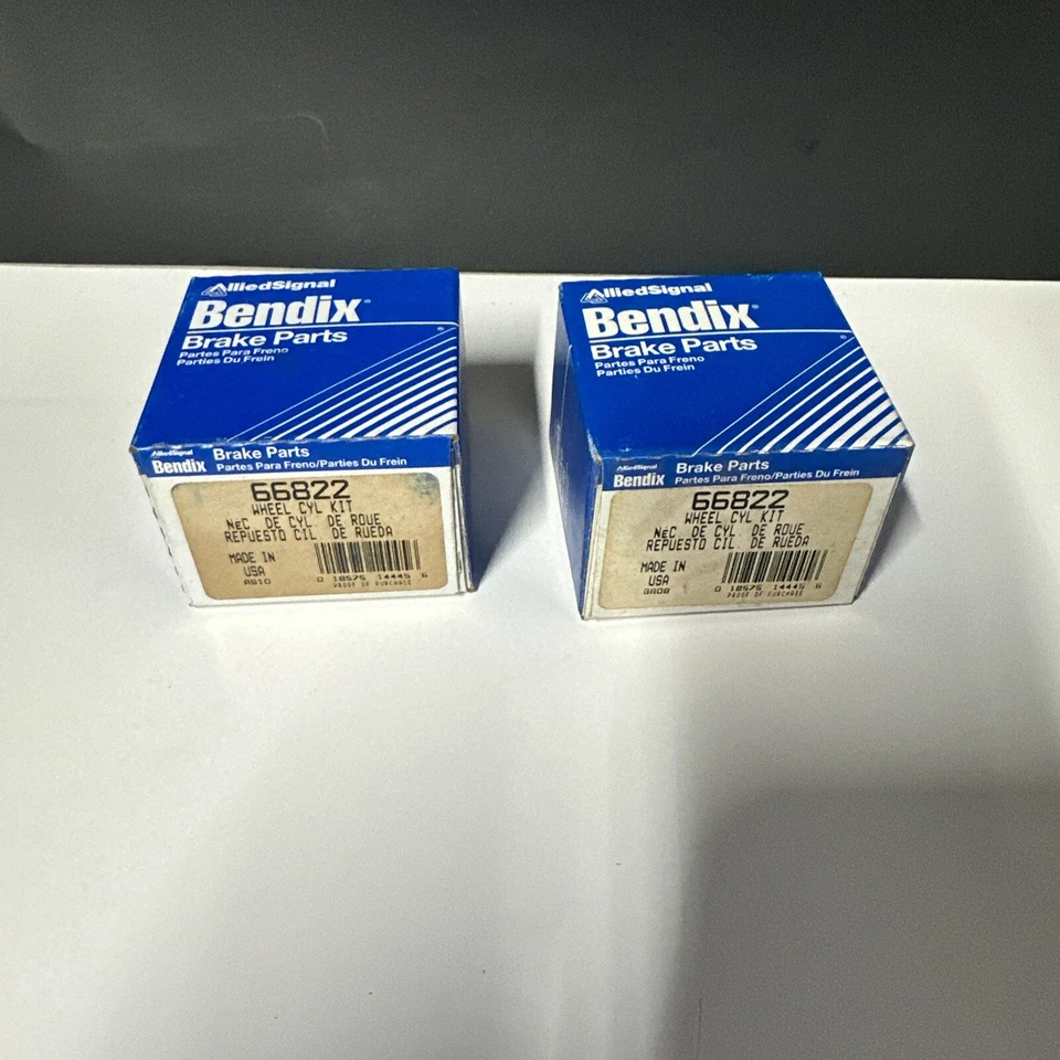 2 Bendix 66822 Drum Brake Wheel Cylinder Repair Kit - Wheel Cylinder Kit - Image 1 of 4