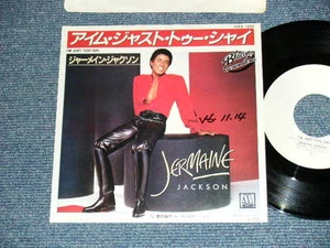 JERMAINE JACKSON Japan 1981 WHITE LABEL PROMO NM 7"45 I'M JUST TOO SHY - Picture 1 of 1