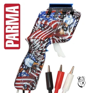 #264WAF PARMA 4 OHM CUSTOM TURBO Wet Wound 1/24 Slot Car Controller USA Flag - Picture 1 of 1