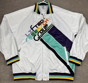 Vintage LRG Lifted Research Group Zip Up Trans Europe Express Track Jacket XL - Picture 1 of 16