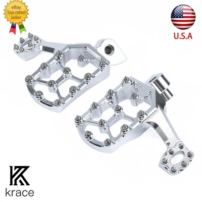 For Yamaha WR250X 2008-2011 WR400F 1999-2000 CNC Footpegs Pedals Footrest USA - Image 1 of 4