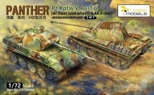 VESPID MODELS VS720009 1/72 Panther Ausf.G w/Steel Road Wheels & AA Armor) - Picture 1 of 8