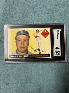 1955 Topps - #210 Duke Snider - SGC 4.5 - High Number