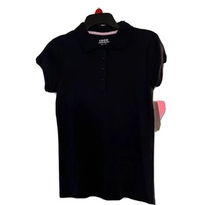 IZOD Girls School Uniform  Short Sleeve Polo Shirts - Picture 1 of 4