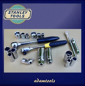 Stanley 3/8" Drive all kinds of Metric Sockets & Accessories - Picture 1 of 57