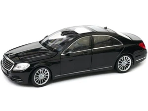 Modellino auto pressofuso 1/24 Welly Mercedes Benz Classe S nero 24051 W-BK - Foto 1 di 3