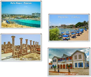 Various - Cyprus - 96 x 67mm Jumbo Fridge Magnet Gift Souvenir Present - Picture 1 of 21
