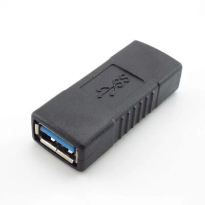 USB 3.0 Type A Female to Female Adapter Coupler Gender Changer Connector Laptop - Image 1 of 4