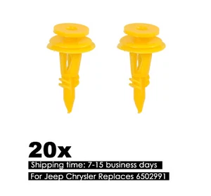 20x8mm Push Type Tail Door Trim Panel Clip Fit Jeep Grand Cherokee WJ Chrysler - Foto 1 di 3