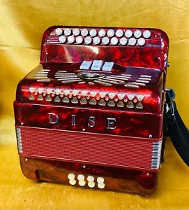 DISE A/D FOLK III 3 VOICE ACCORDION USED - Picture 1 of 8