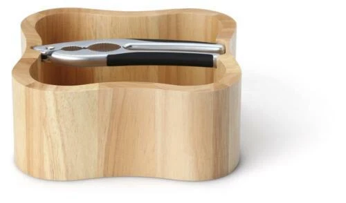 Continenta Nussschale mit Qualitätsknacker Nussknacker Nussöffner 24,5 x 24,5cm - Bild 1 von 1