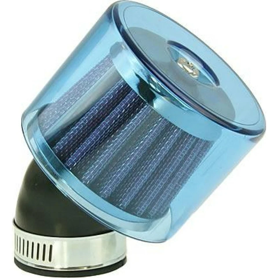 Luftfilter Air-System 35mm 45° blau für: Pegasus Sky, R50X, Sky II, Corona Sport - Bild 1 von 1