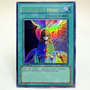Yugioh Change of Heart MRD-060 1st Edition Ultra Rare Holo AE - VLP-NM 💎 - Picture 1 of 10