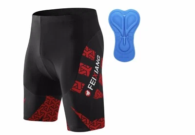Pantalones cortos de ciclismo para hombre Bicicleta de carretera GelPad MTB Ropa de ciclismo de montaña  Foto 1 de 4