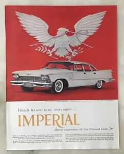 1957 magazine ad for Chrysler Imperial Sedan - Ready To See now, own now