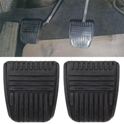 Pastilla de pedal de freno de embrague de goma 2 piezas para camioneta Toyota 1979-1985 31321-14010 Foto 1 de 4