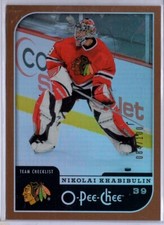 2006-07 O-Pee-Chee Rainbow #677 Nikolai Khabibulin 084/100