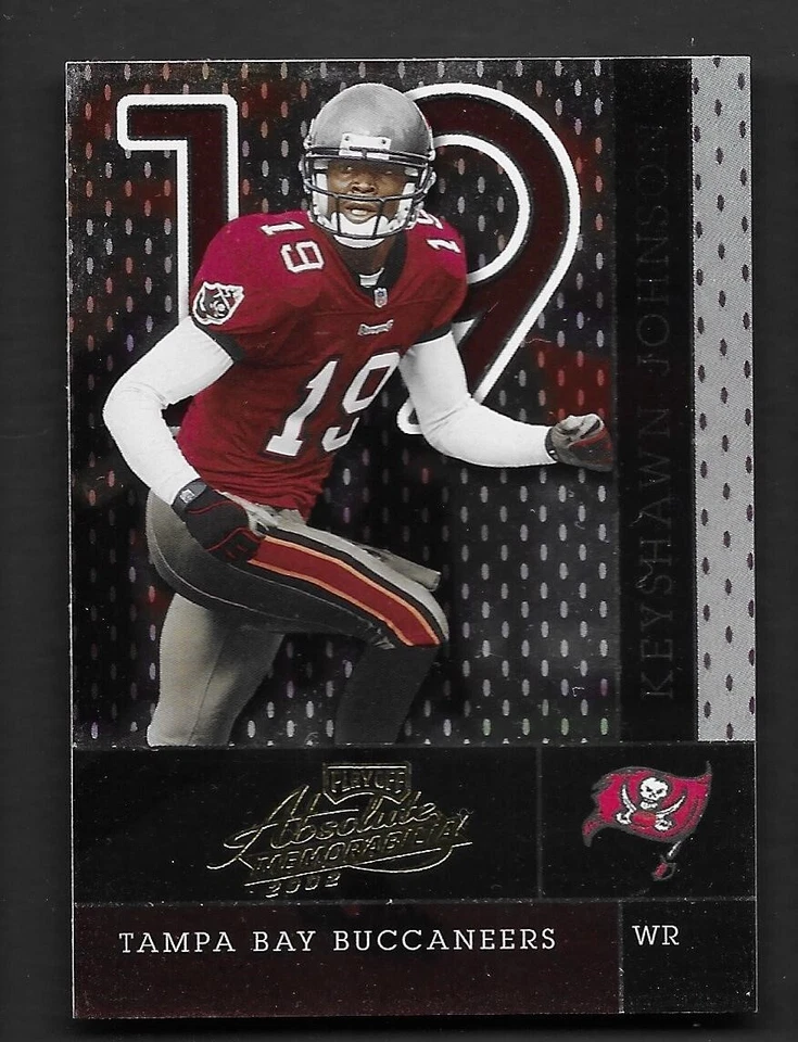 2002 Absolute Memorabilia #81 Keyshawn Johnson Tampa Bay Buccaneers  - Image 1 of 1