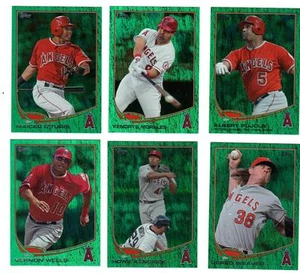 2013 Topps Series 1 Emerald Vernon Wells Anaheim Angels # 210 - Picture 1 of 1