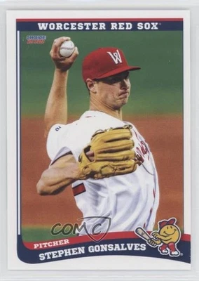 2021 Choice Worcester WooSox Stephen Gonsalves #19 - Image 1 of 2