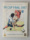 Coventry City v Tottenham Hotspur - 1987 FA Cup Final - programme (pls read)