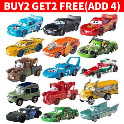 Cars Monster Truck Mater & McQueen Series Metal Toy Car 1:55 Loose Kids Vehicle~ - Image 1 of 4