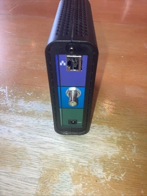 Cable módem Arris Surfboard SB6121 Internet de alta velocidad usado negro Foto 1 de 4