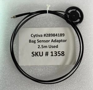 Adaptador de sensor de bolsa Cytiva GE 28984189 conjunto de 2,5 m, bolsa celular lista para procesar, onda 25 - Imagen 1 de 5