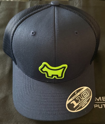 Casquette Snapback Scotty Cameron - Cuir, Écusson Scotty Dog - Noire - Golf - NEUVE