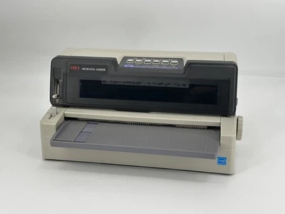 OKI Microline 6300FB 24-Pin Nadeldrucker Flachbett A4 vergilbt - Bild 1 von 3