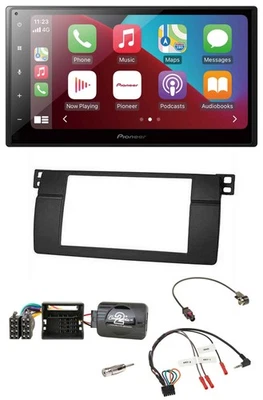Pioneer USB Lenkrad DAB 2DIN Bluetooth Autoradio für BMW 3er E46 2001-2006 Profi - Bild 1 von 4