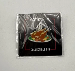 Pin coleccionable exclusivo de pavo de caja de botín para juegos NUEVO - Imagen 1 de 2