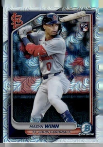 Bowman 2024 Bowman Chrome Masyn Winn St. Louis Cardinals - Picture 1 of 2