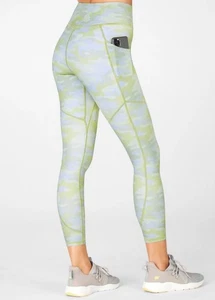 Leggings Fabletics Green Motion 365 cintura alta 7/8 pequeños para mujer nuevos con etiquetas - Imagen 1 de 9