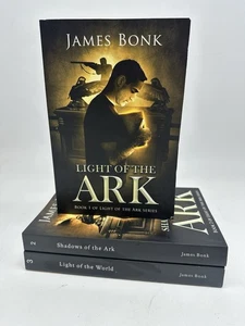Light Of The Ark PB Book Lot Set 1-2-3 By James Bonk ALL SIGNED! Christian... - Picture 1 of 5