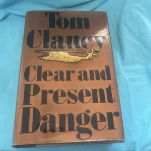 Clear and Present Danger by Tom Clancy (1989 Hardcover) 1st Edition - Picture 1 of 7