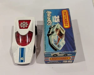 RARO #6 etiqueta azul FANDANGO 1975 #35 interior rojo utilería plateada como nuevo en protector - Imagen 1 de 5