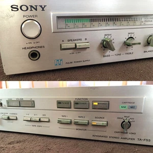 Sony TA-F55 Integrated Stereo Amplifier DC Endstufe Betrieb bestätigt - Bild 1 von 10