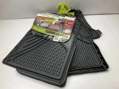 Hopkins 79000 27.5"x18.5" Full Size Heavy Duty Black Floor Mats (4 Piece Set) - Image 1 of 4