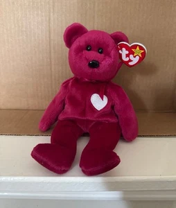 NWT Ty Beanie Baby Teddy Bear Valentina - Picture 1 of 1