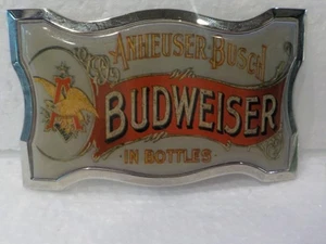 2010 Ltd Ed Anheuser-Busch Budweiser in Flaschen Gürtelschnalle passt bis zu 1,5" Gürtel - Bild 1 von 4