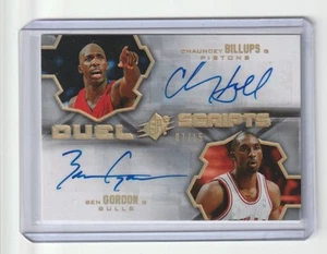 2007-08 SPx #DS-BG Chauncey Billups / Ben Gordon Duel Scripts /15 - Picture 1 of 2